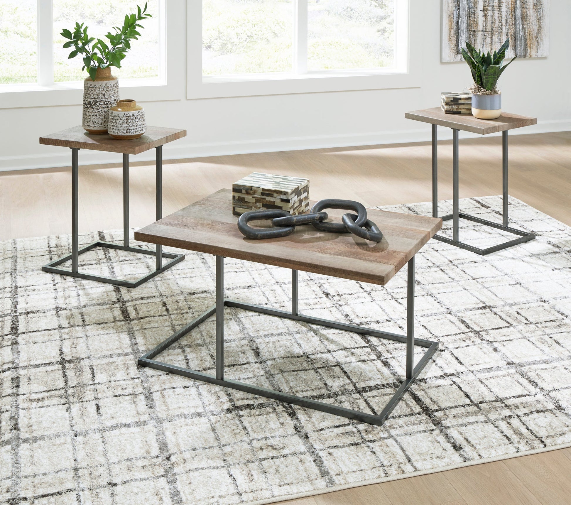 Ashley T147-13 - Occasional Table Set **NEW ARRIVAL**