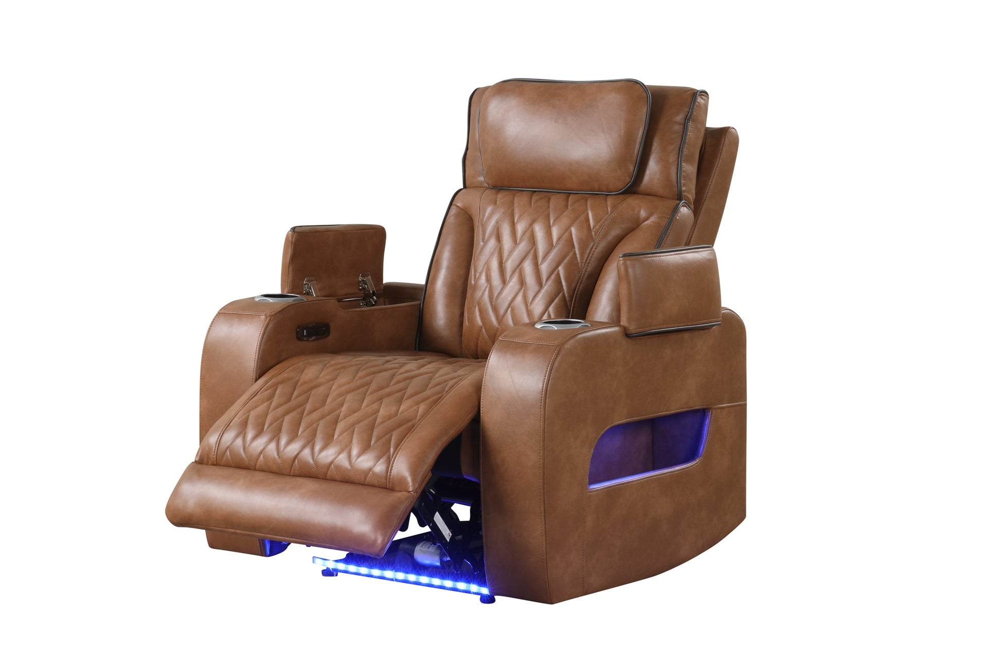 DUBAI 3PC Brown Power Reclining Set