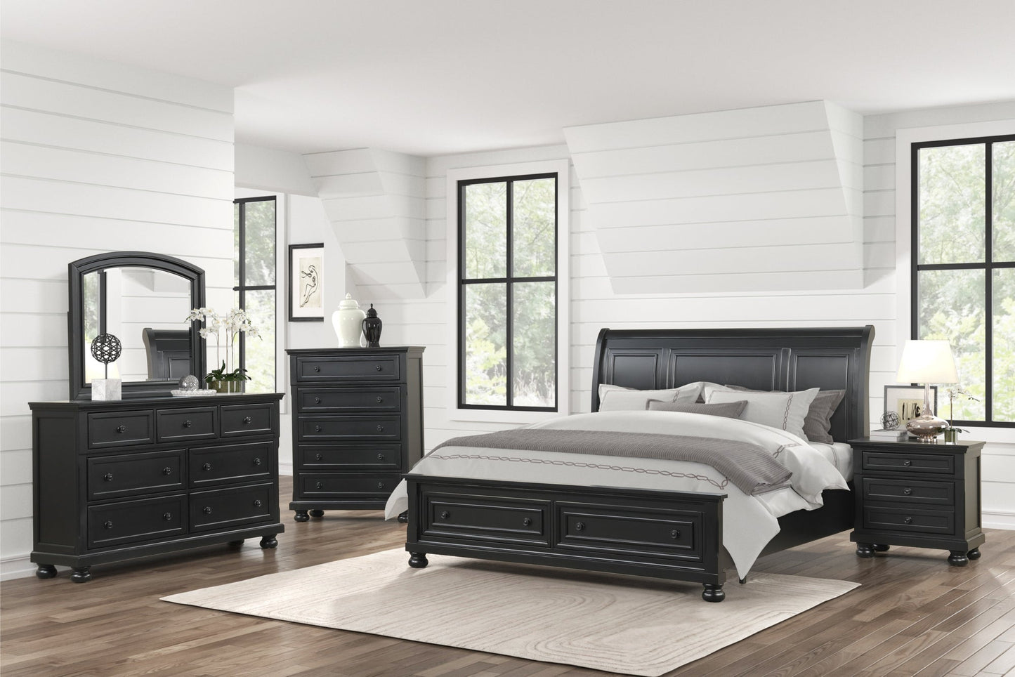 Magnolia30 4pc  Bedroom Set - Queen, King **NEW ARRIVAL**