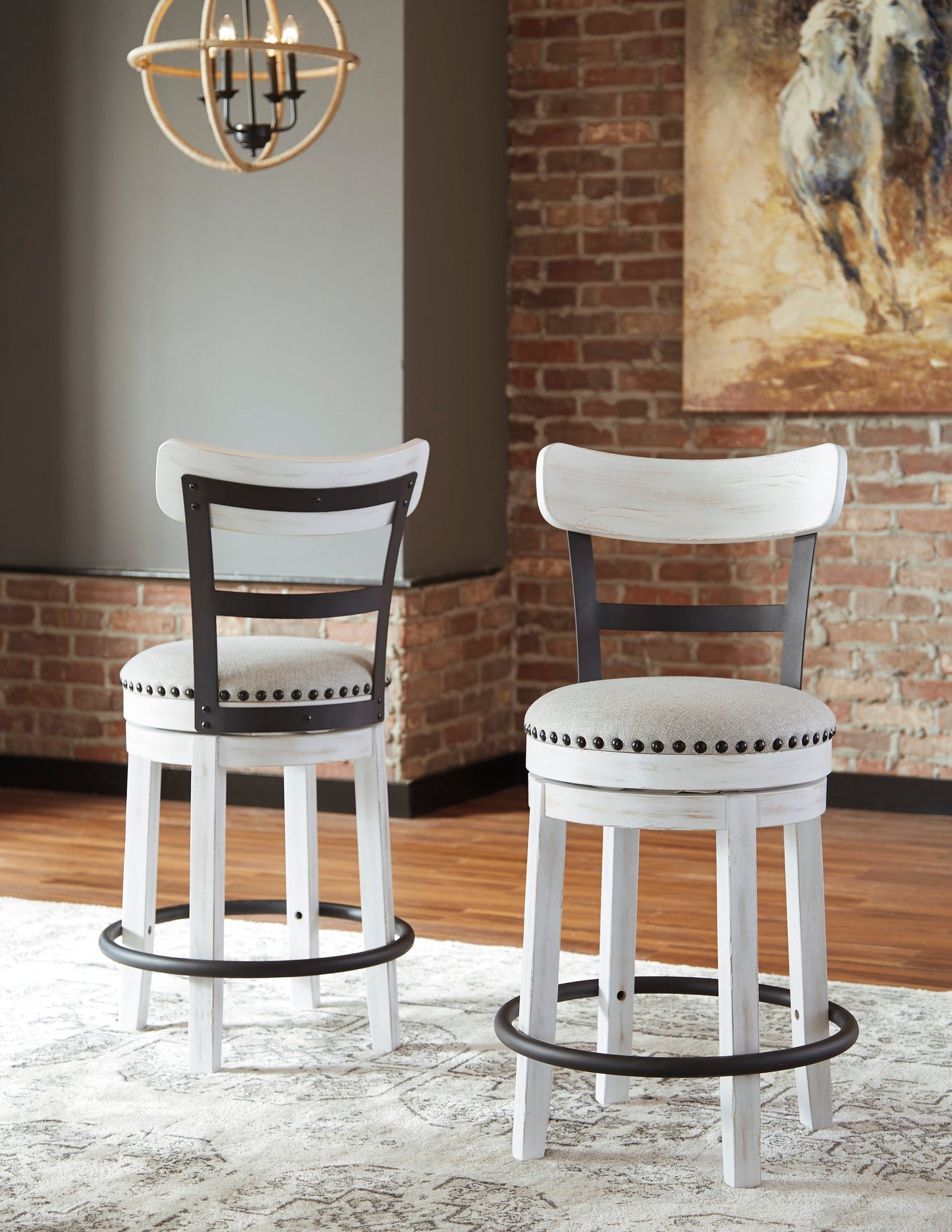 D546-524 - 24" COUNTERHEIGHT Swivel Barstool (ETA: 6/10)