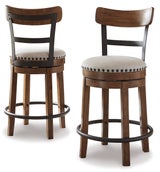 D546-424 - 24" COUNTERHEIGHT Swivel Barstool (ETA: 5/25)