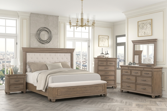 NASHVILLE - 4pc Bedroom Set - Queen, King