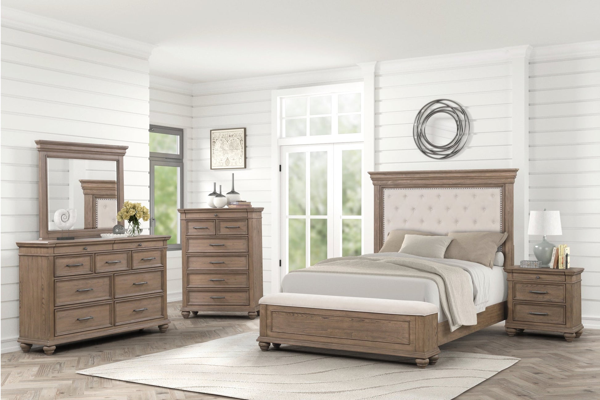NASHVILLE - 4pc Bedroom Set - Queen, King