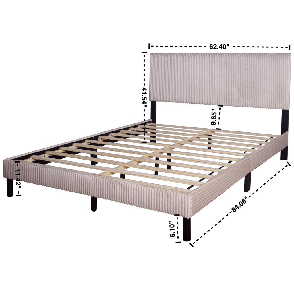 HH160 Platform Bed - Twin, Full, Queen, King **NEW ARRIVAL**
