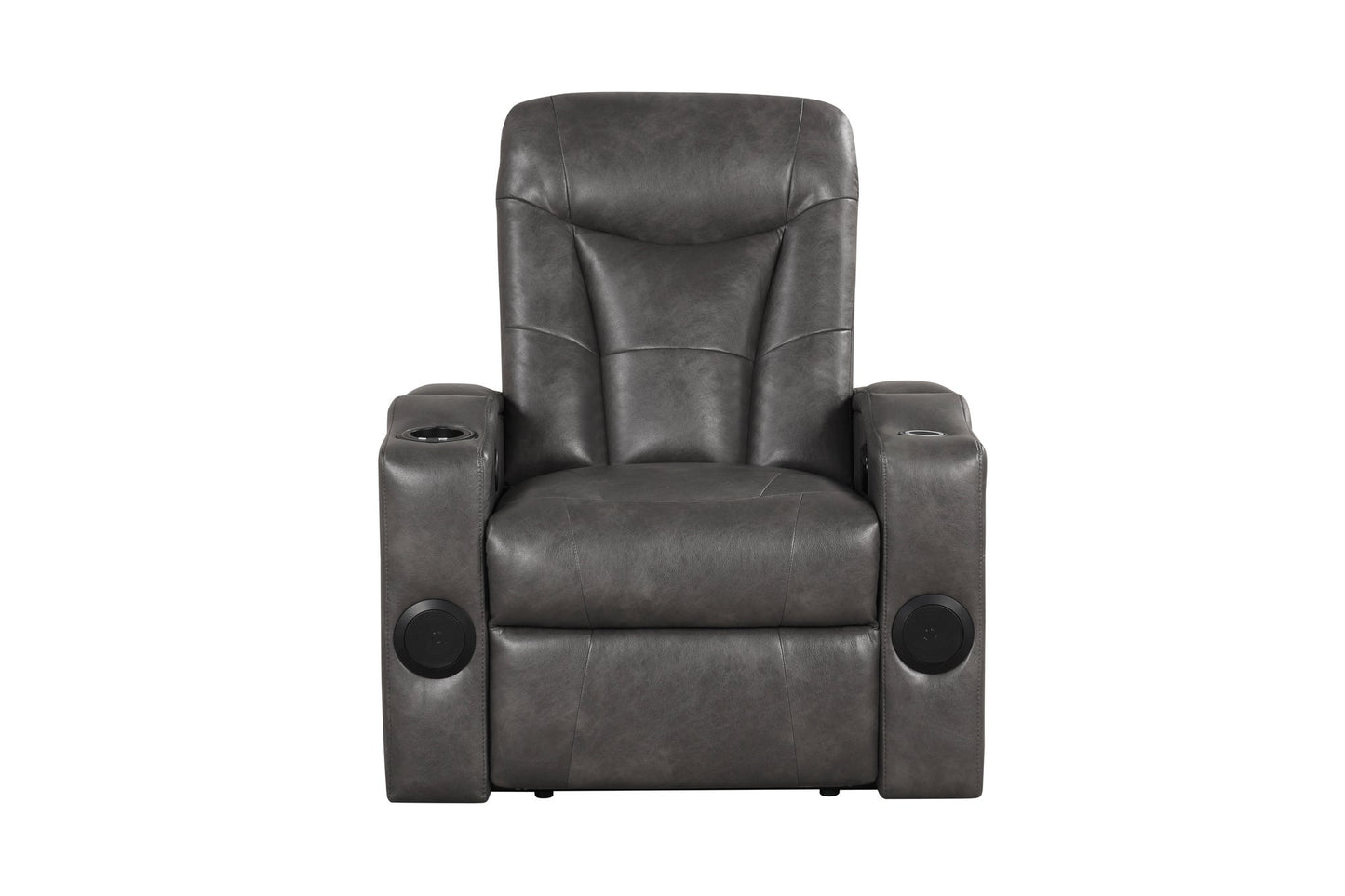 TOPGUN2 Dark Gray - Power Recliner (Bluetooth Speaker + Led Light) **NEW ARRIVAL**