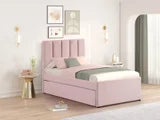 MAYA - Pink Twin, Full Platform Bed w/ Trundle **NEW ARRIVAL**