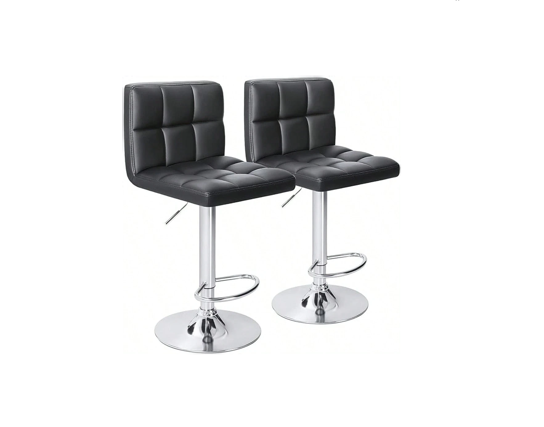 8100 Black - Adjustable Barstool (ETA: 5/26)