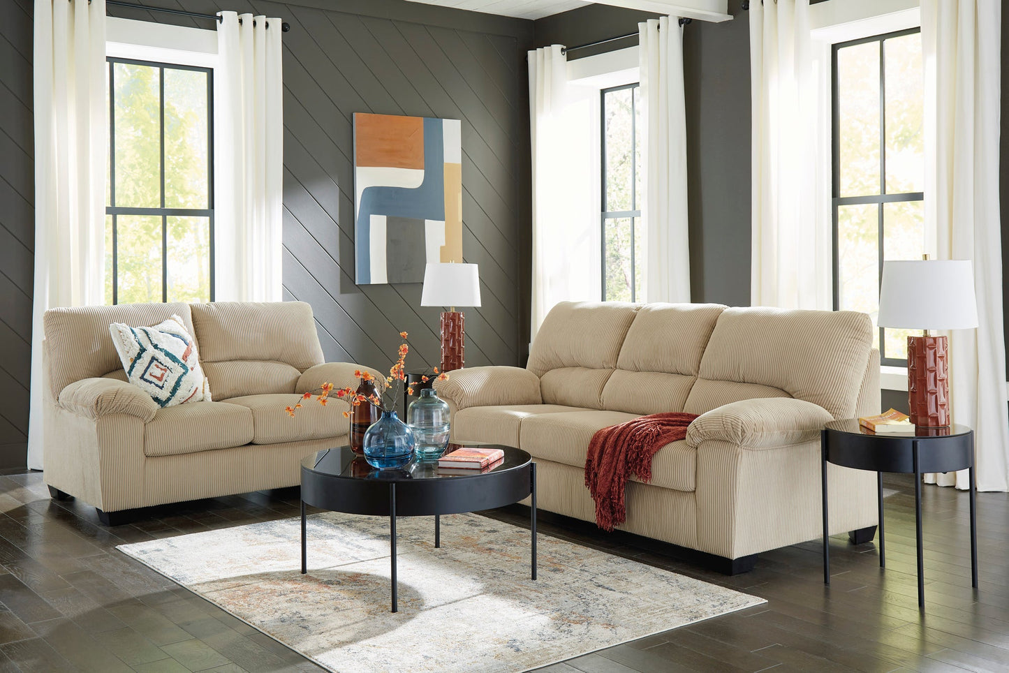 Ashley 242-03 Sofa & Loveseat **NEW ARRIVAL**