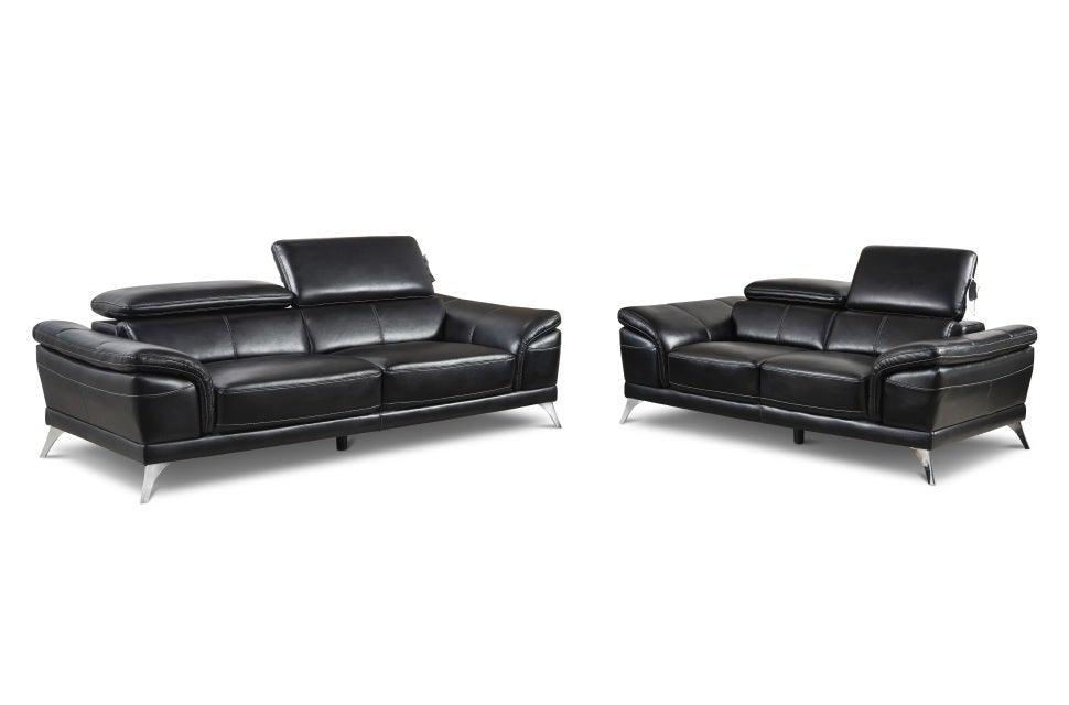 Venice - 2pc Black Set