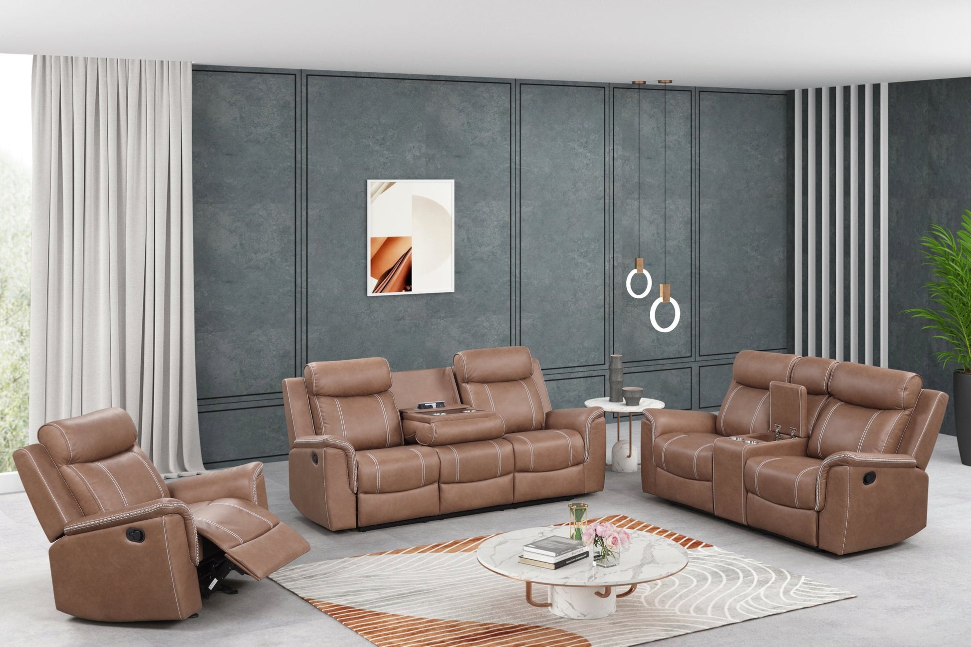 Sofia30 - 3PC Reclining Set **NEW ARRIAL**