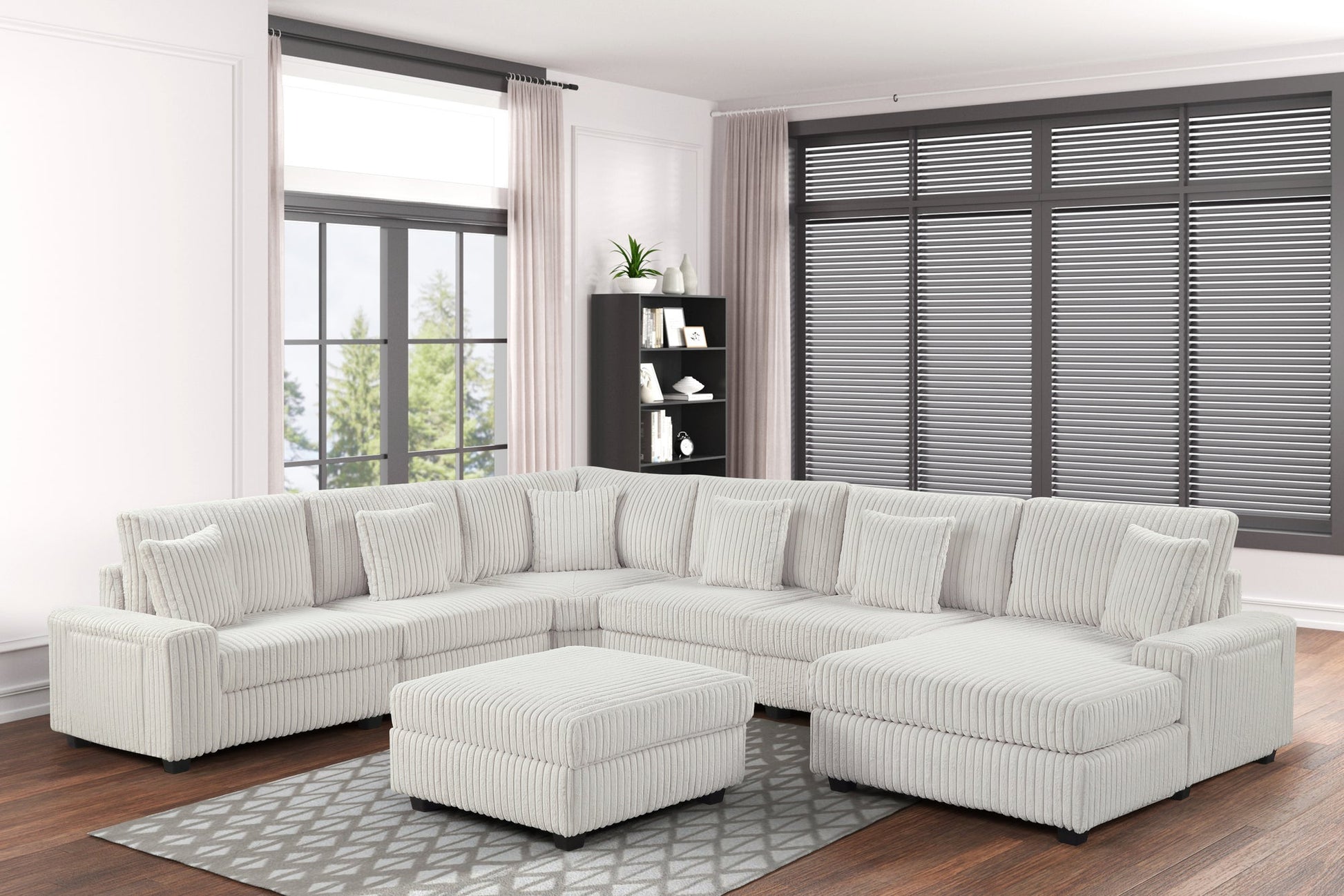 Bazooka Beige 7PC Sectional **NEW ARRIVAL**