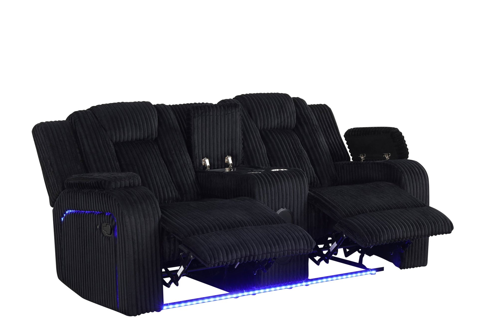 Hulk10 Black - 3PC Reclining Set **NEW ARRIVAL**