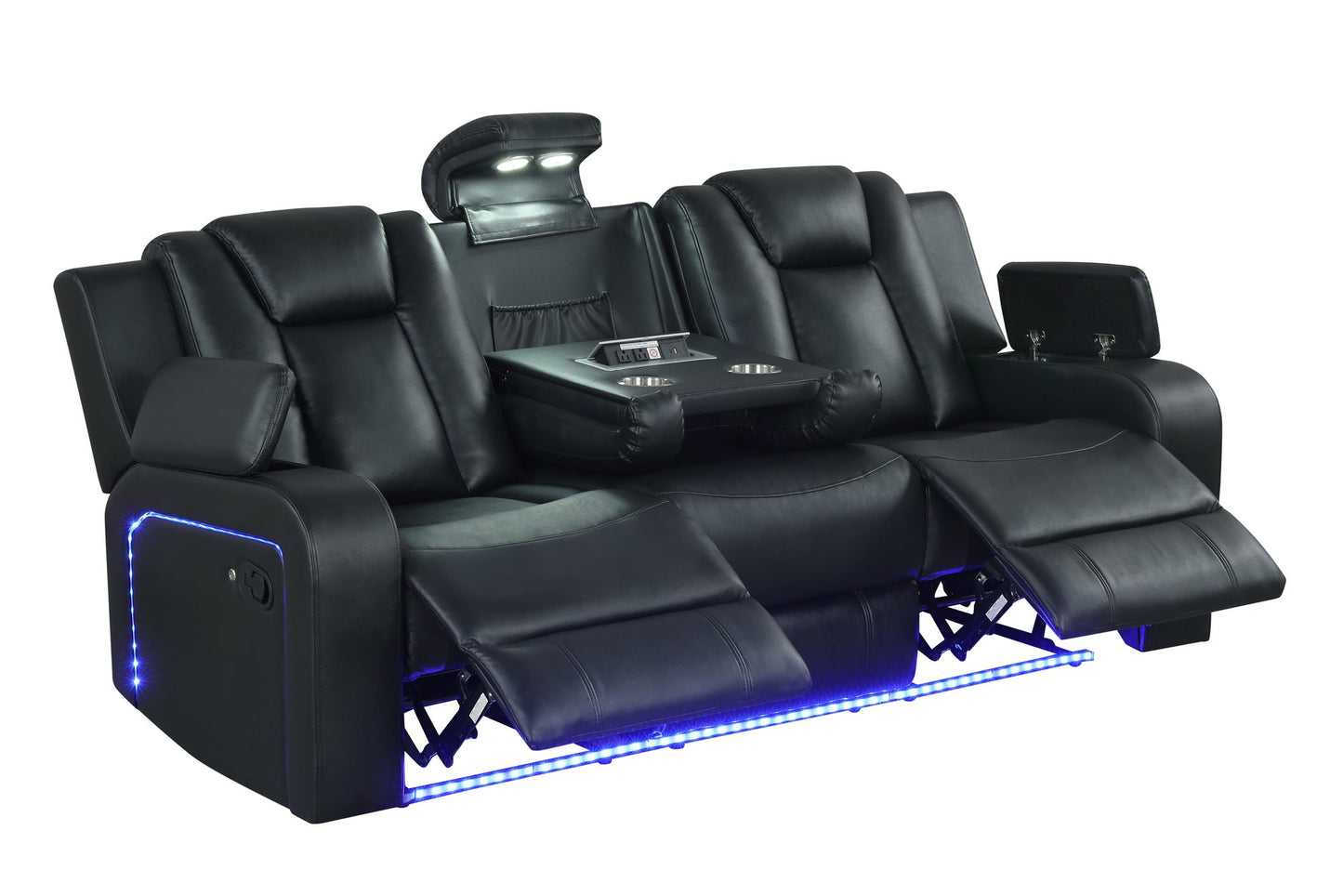 Hulk20 Black - 3PC Reclining Set **NEW ARRIVAL**