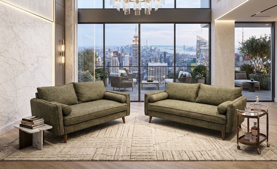 Vanti Green - 2PC Living Room Set **NEW ARRIVAL**
