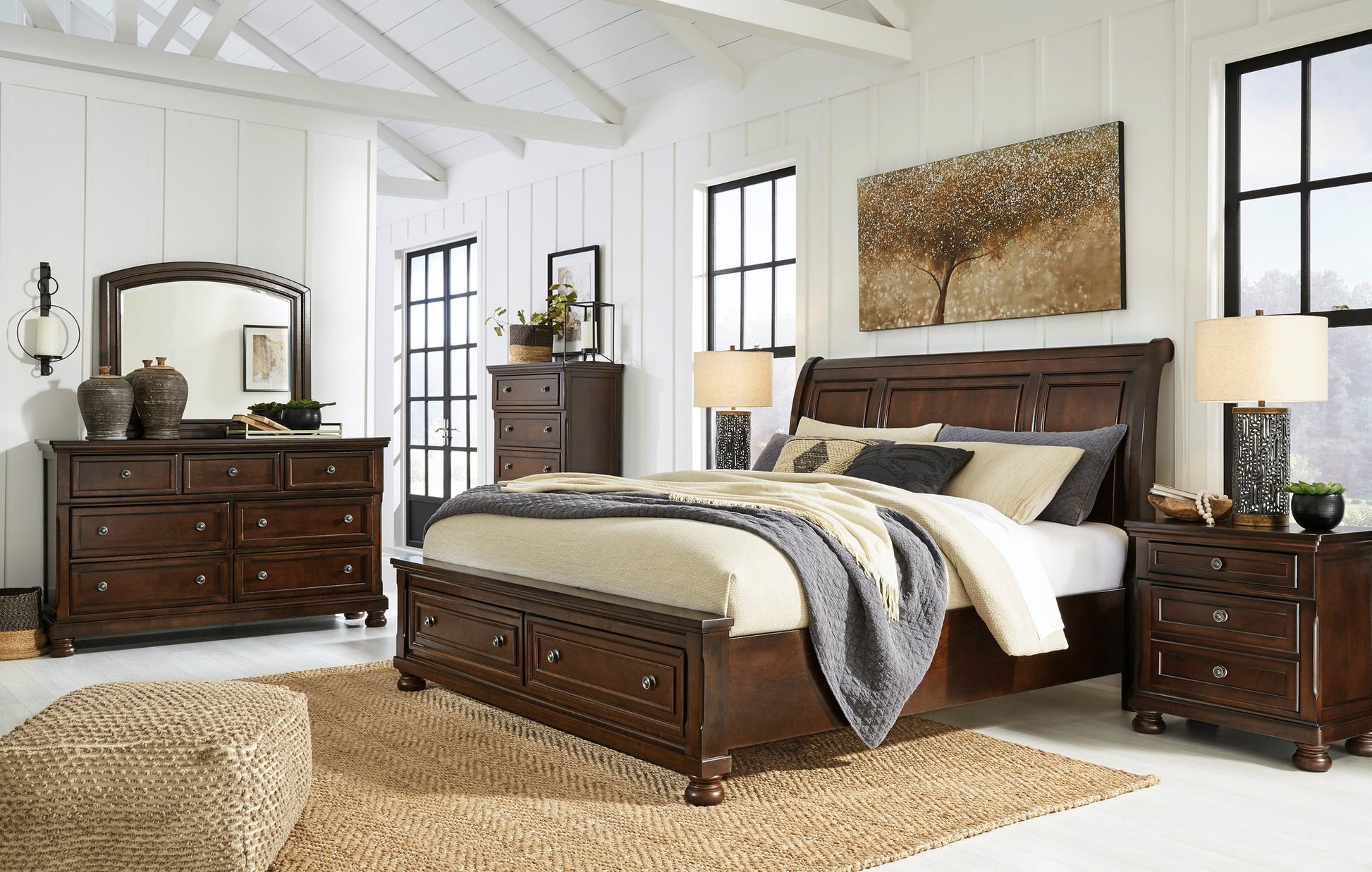 Ashley B697 - 5pc Bedroom Set - Queen, King **COMING SOON** (ETA 6/8)