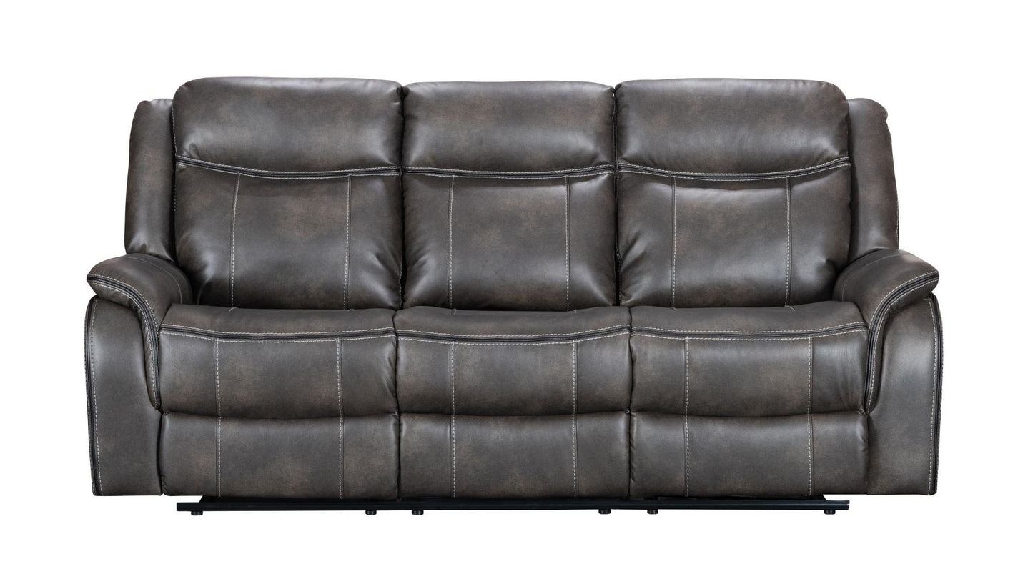 Abigail Gel Grey - Reclining Set