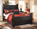 Shay Almost Black Queen Poster Footboard